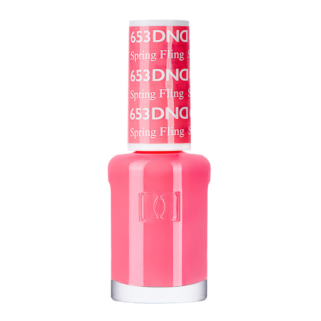 DND Gel Nail Polish Duo - 653 Coral Colors - Spring Fling