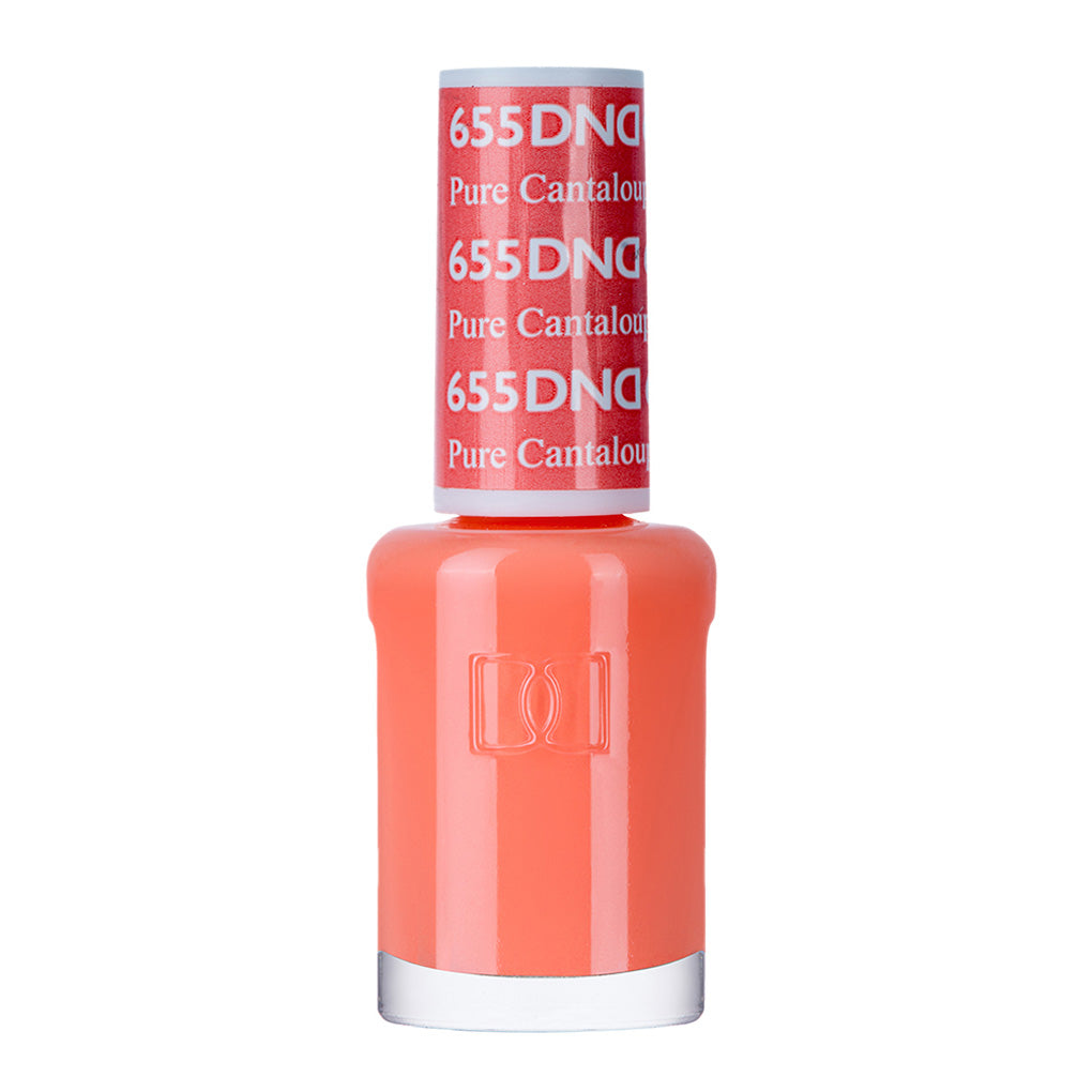 DND Gel Nail Polish Duo - 655 Orange Colors - Pure Cataloupe