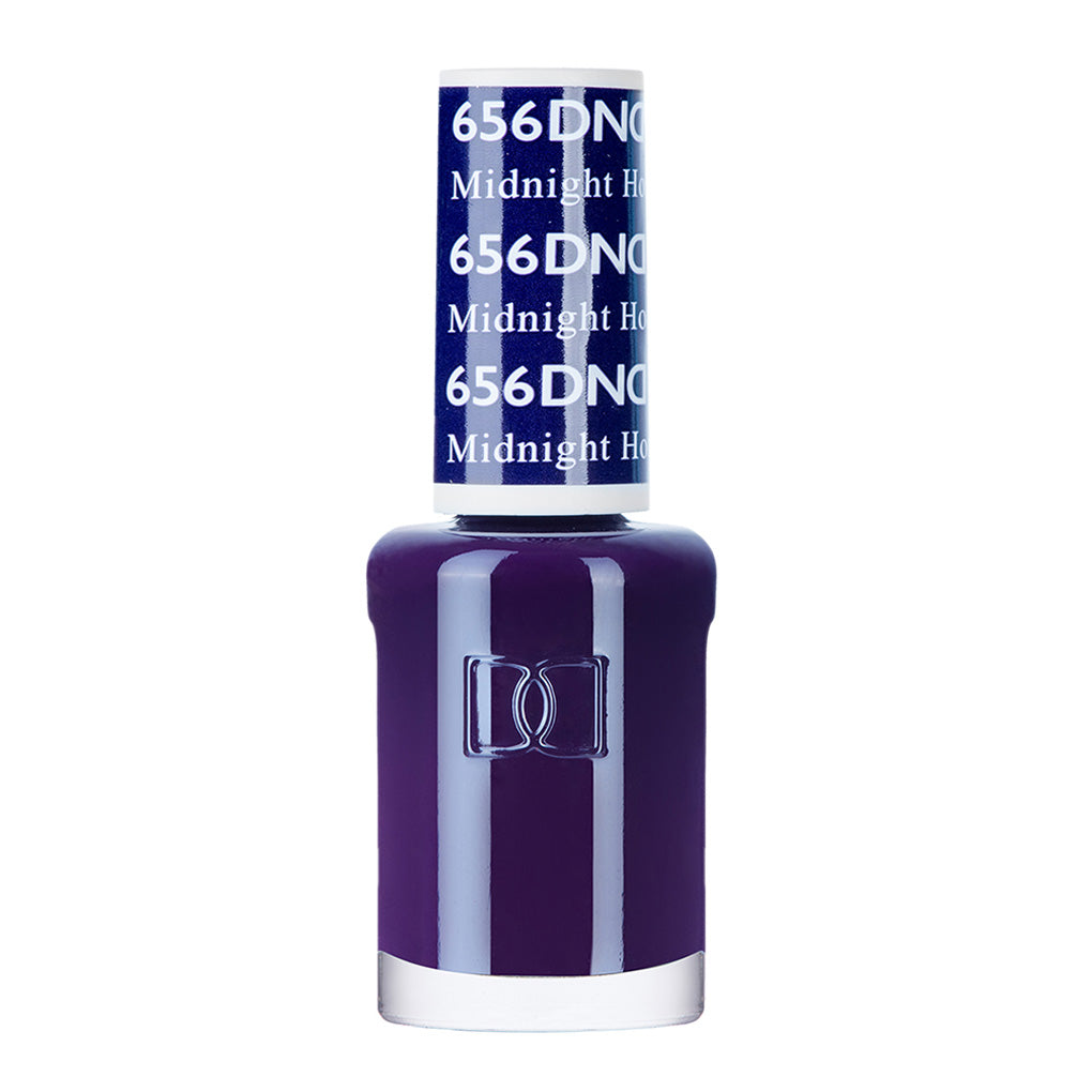 DND Gel Nail Polish Duo - 656 Purple Colors - Midnight Hour