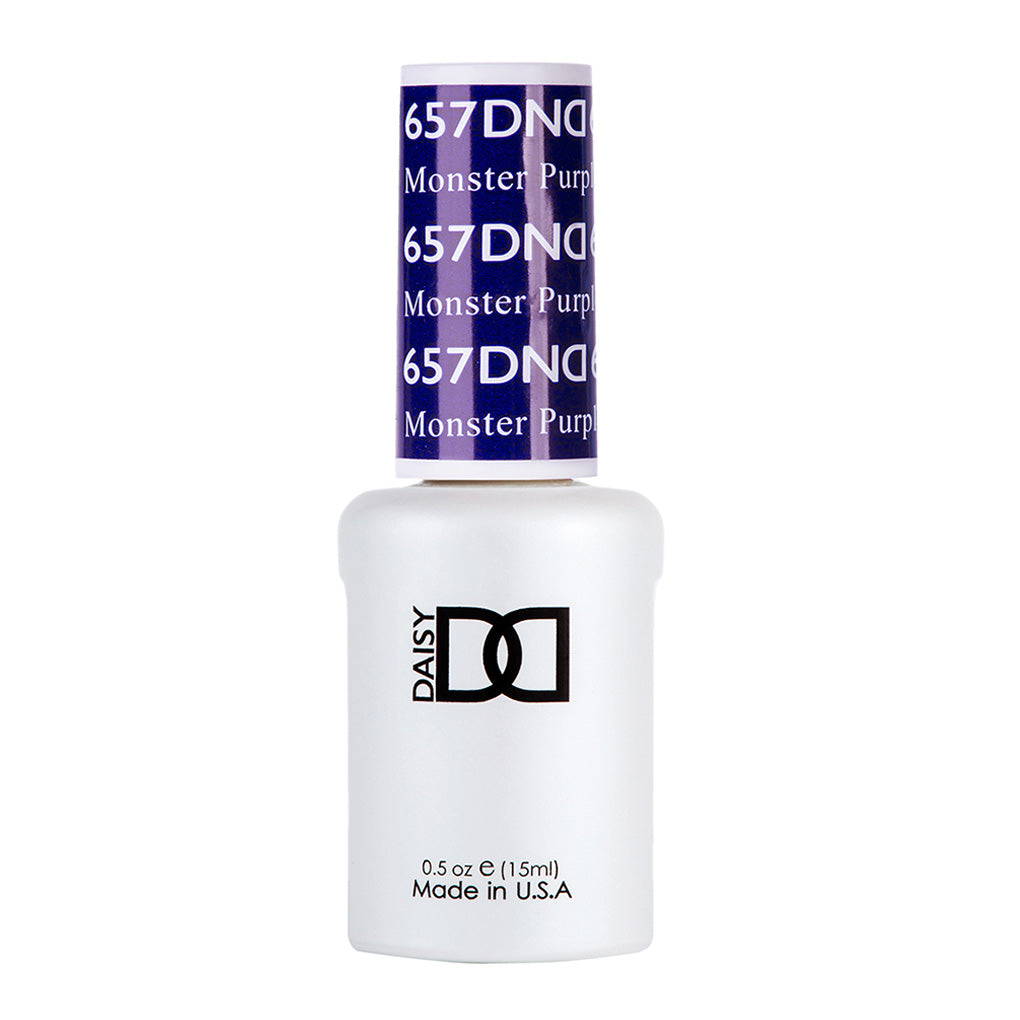 DND Gel Nail Polish Duo - 657 Purple Colors - Monster Purple