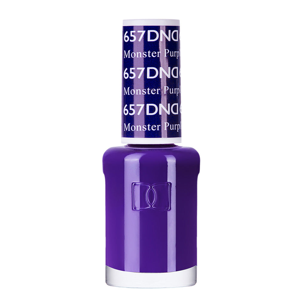 DND Gel Nail Polish Duo - 657 Purple Colors - Monster Purple