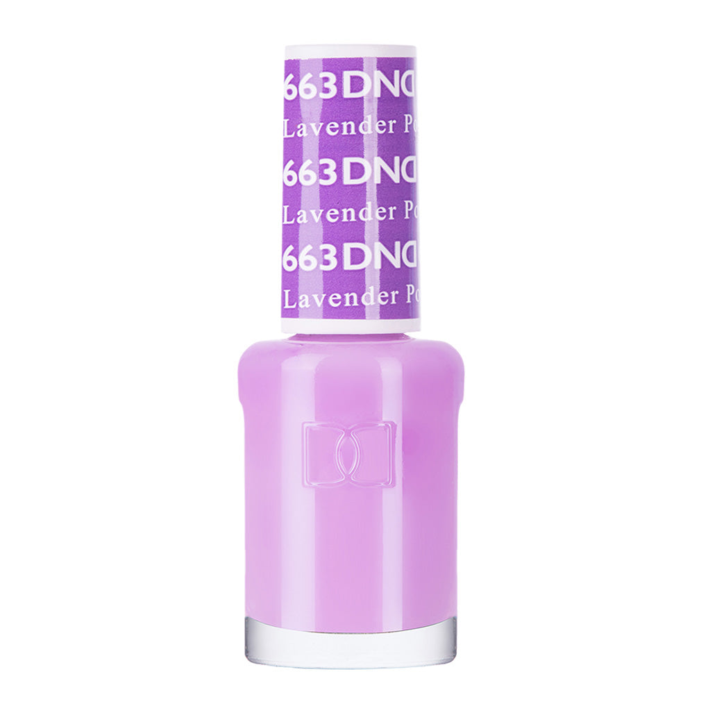 DND Gel Nail Polish Duo - 663 Purple Colors - Lavender Pop