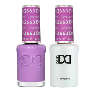 DND Gel Nail Polish - 663 Lavender Pop