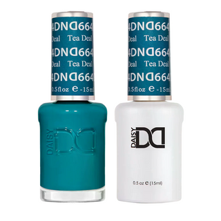 DND Gel Nail Polish - 664 Teal Deal