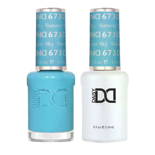 DND Gel Nail Polish - 673 Summer Sky