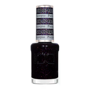 DND Nail Lacquer - 674 Purple Scorpio