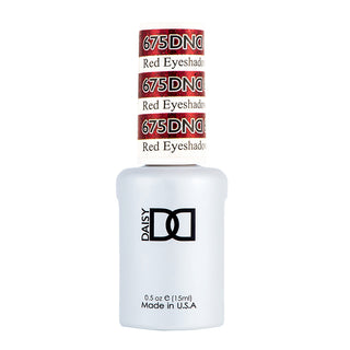 DND Gel Nail Polish Duo - 675 Red Colors - Red Eyeshadow