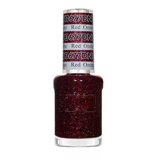 DND Nail Lacquer - 677 Red Ombre
