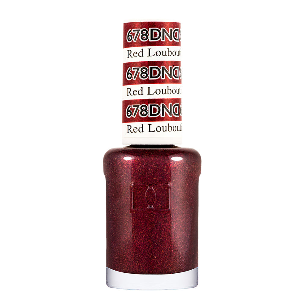 DND Gel Nail Polish Duo - 678 Red Colors - Red Louboutin