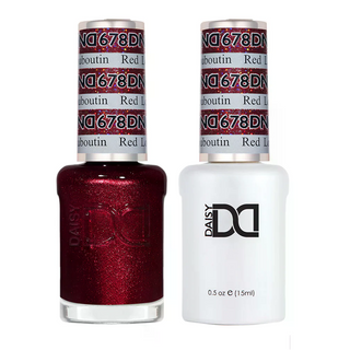 DND Gel Nail Polish - 678 Red Louboutin
