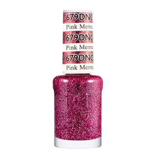 DND Gel Nail Polish Duo - 679 Pink Colors - Pink Mermaid