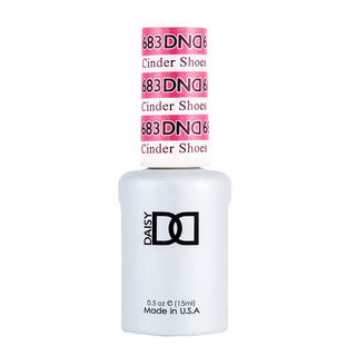 DND Gel Nail Polish Duo - 683 Pink Colors - Cinder Shoes