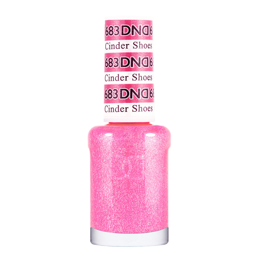 DND Gel Nail Polish Duo - 683 Pink Colors - Cinder Shoes