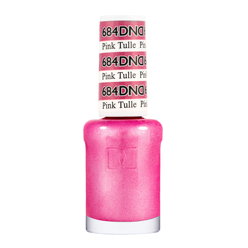 DND Gel Nail Polish Duo - 684 Pink Colors - Pink Tulle