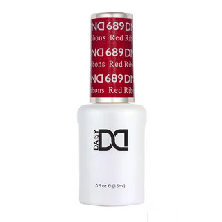 DND Gel Polish - 689 Red Ribbons