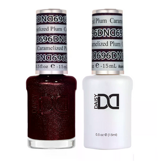 DND Gel Nail Polish - 696 Caramelized Plum