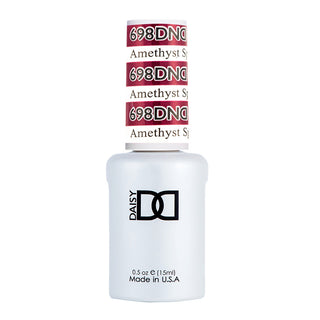 DND Gel Nail Polish Duo - 698 Purple Colors - Amethyst Sparkles