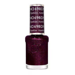 DND Nail Lacquer - 698 Amethyst Sparkles