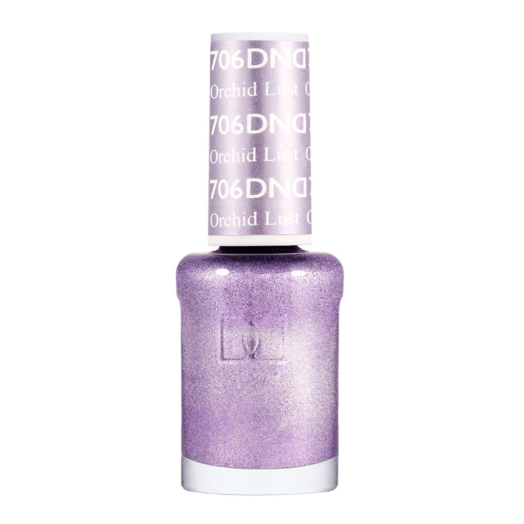 DND Gel Nail Polish Duo - 706 Purple Colors - Orchid Lust