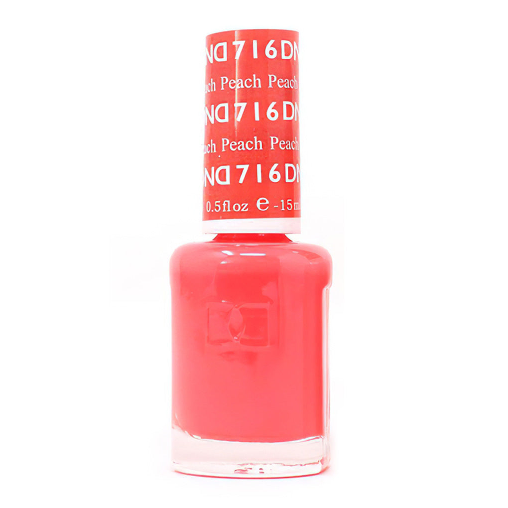 DND Gel Nail Polish Duo - 716 Coral Colors - Peach