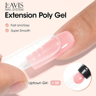 LAVIS Poly Extension Gel (ver 2) - 13 Pink Vanilla - UV/LED 30ml