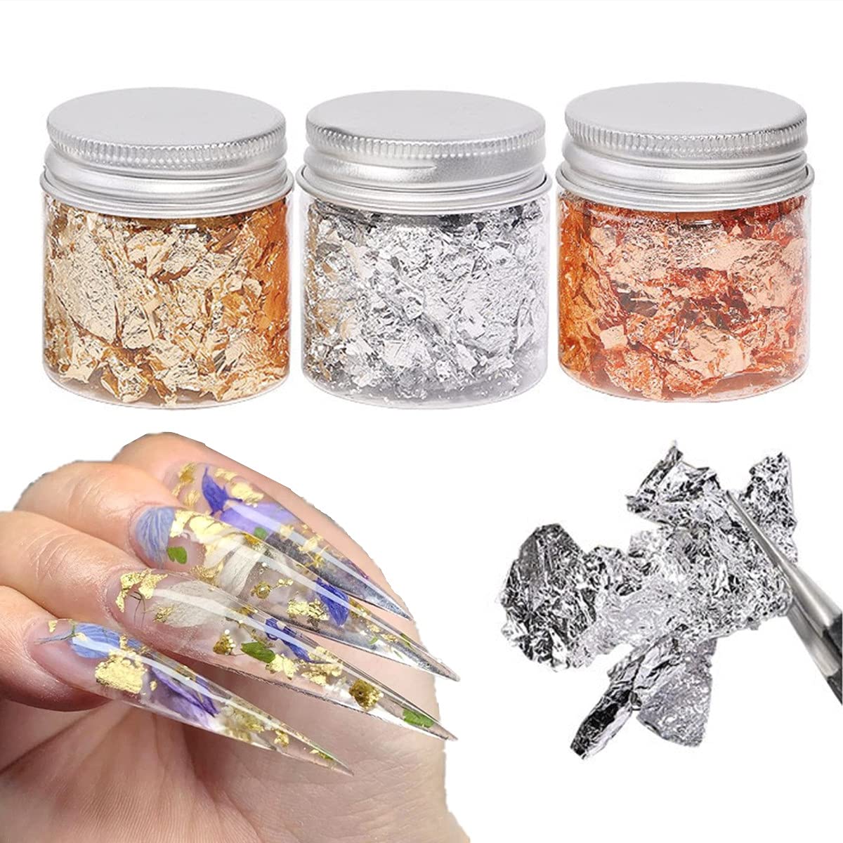 3 Jars of Foil Set - JBZ03 - 10g