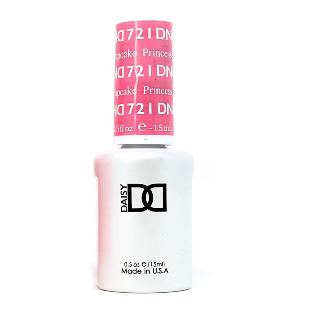 DND Gel Nail Polish Duo - 721 Pink Colors - Princess Cupcake