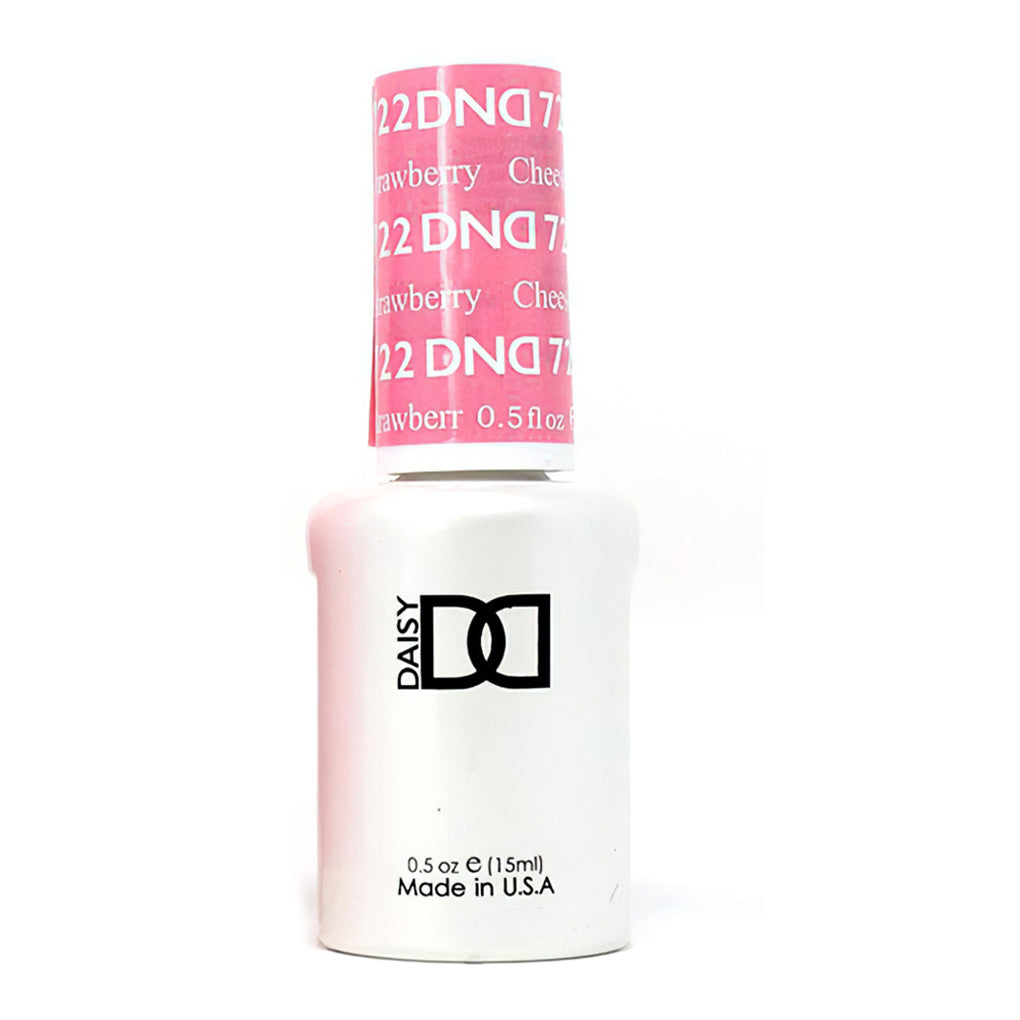 DND Gel Nail Polish Duo - 722 Pink Colors - Strawberry Cheesecake