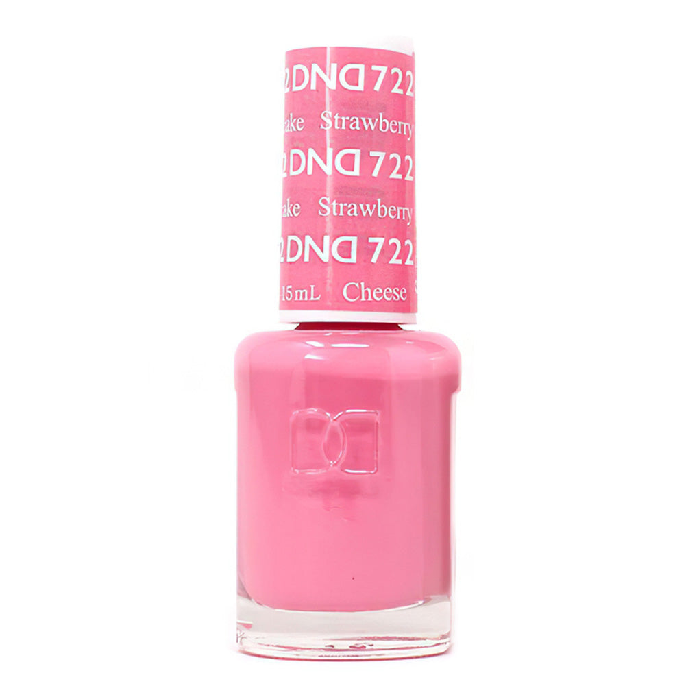 DND Gel Nail Polish Duo - 722 Pink Colors - Strawberry Cheesecake