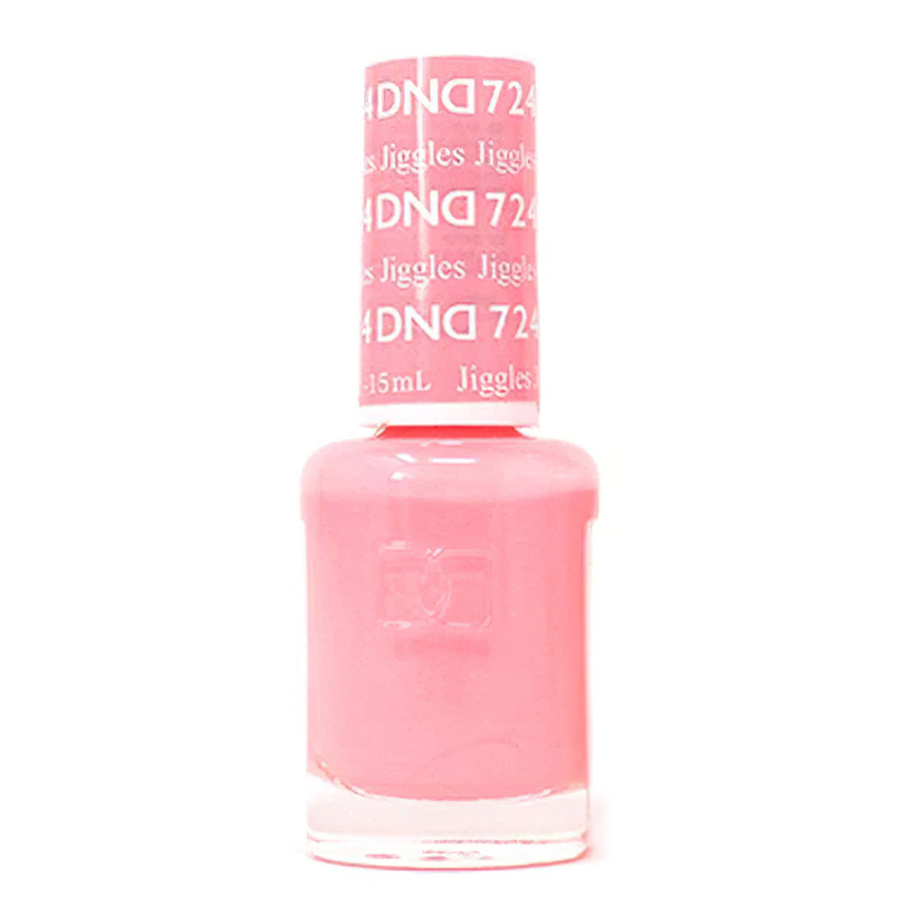 DND Gel Nail Polish Duo - 724 Pink Colors - Jiggles