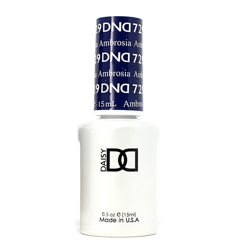 DND Gel Nail Polish Duo - 729 Blue Colors - Ambrosia