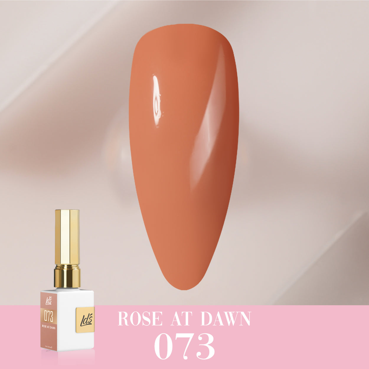 LDS Color Craze Collection - 073 Rose at Dawn - Gel Polish 0.5oz