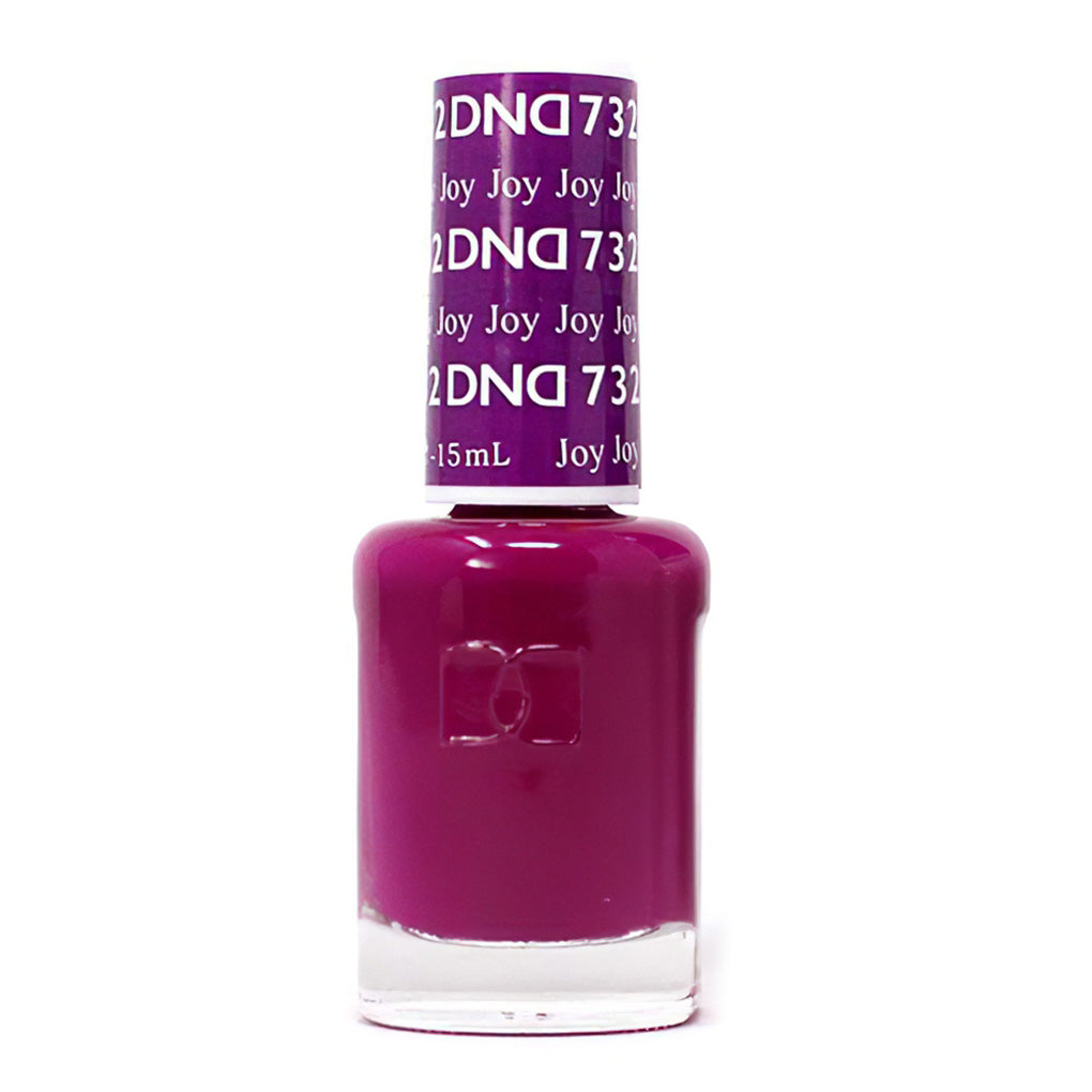 DND Gel Nail Polish Duo - 732 Purple Colors - Joy