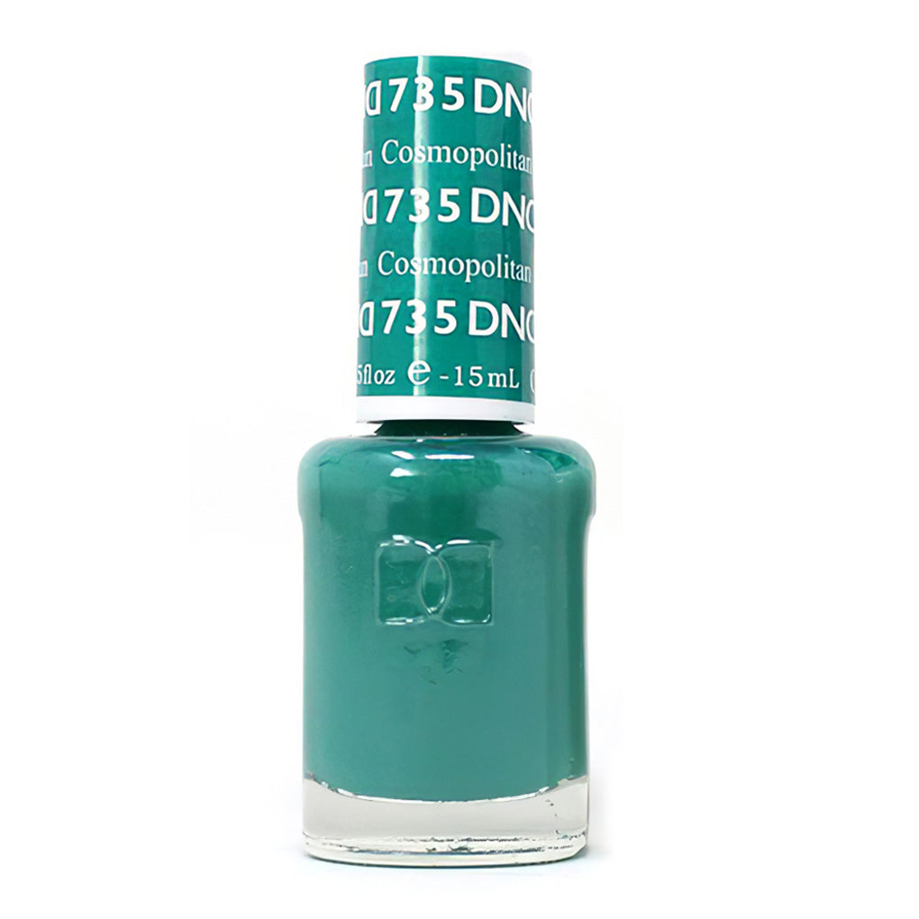 DND Gel Nail Polish Duo - 735 Green Colors - Cosmopolitan