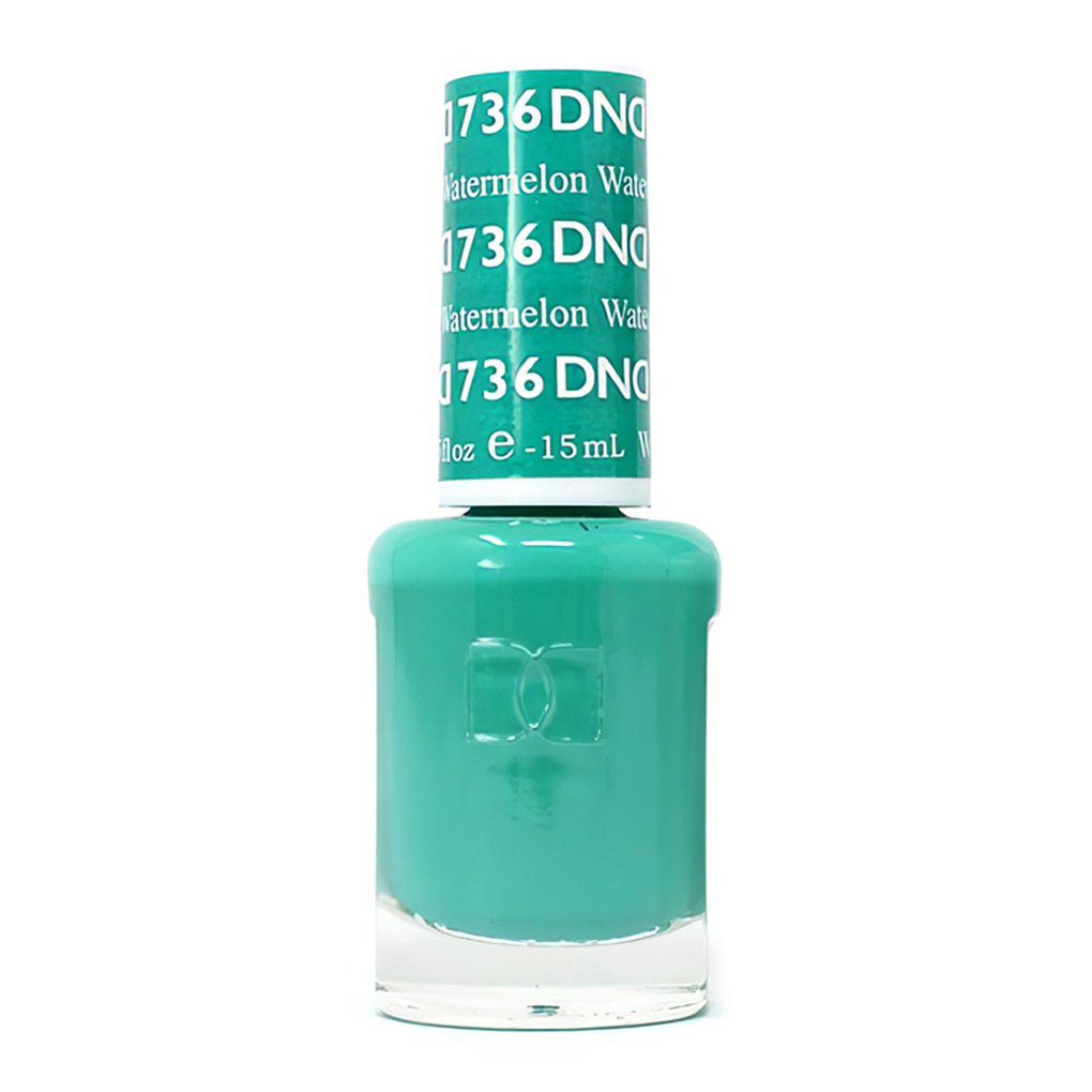 DND Gel Nail Polish Duo - 736 Green Colors - Watermelon