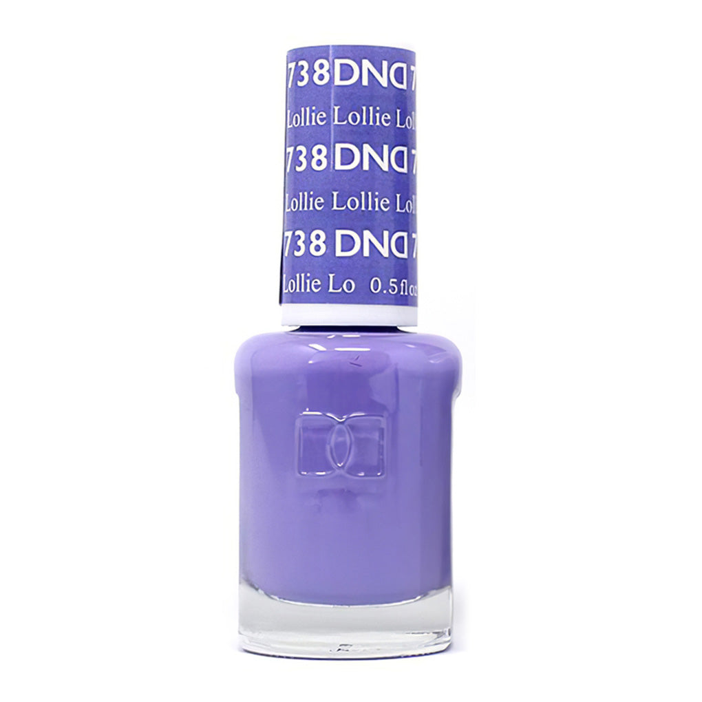 DND Gel Nail Polish Duo - 738 Purple Colors - Lollie