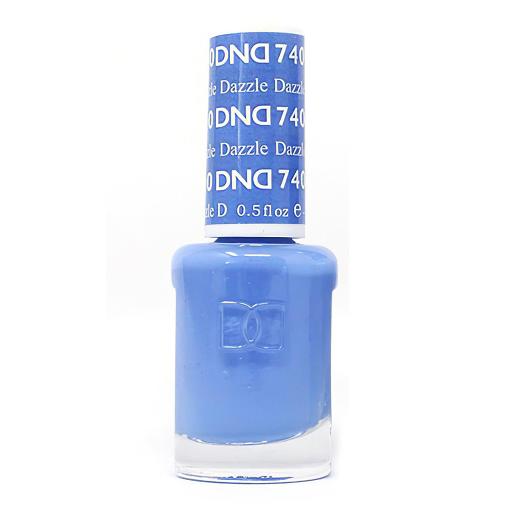 DND Gel Nail Polish Duo - 741 Blue Colors - Diamond Eyes