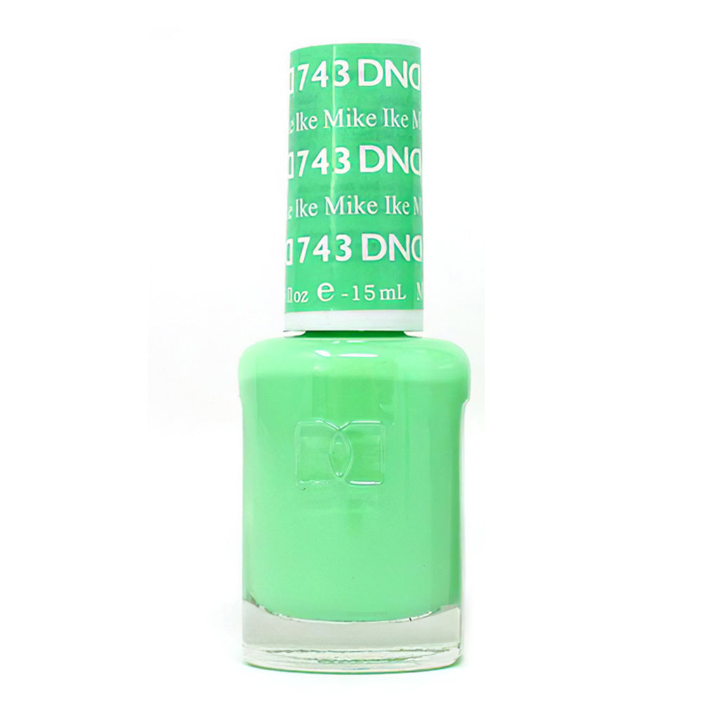 DND Gel Nail Polish Duo - 743 Green Colors - Mike Ike