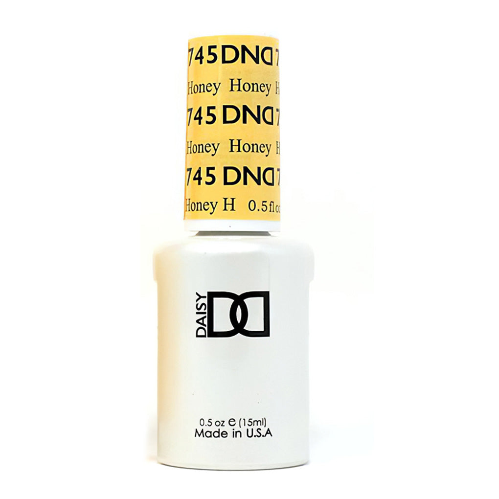 DND Gel Nail Polish Duo - 745 Yellow Colors - Honey