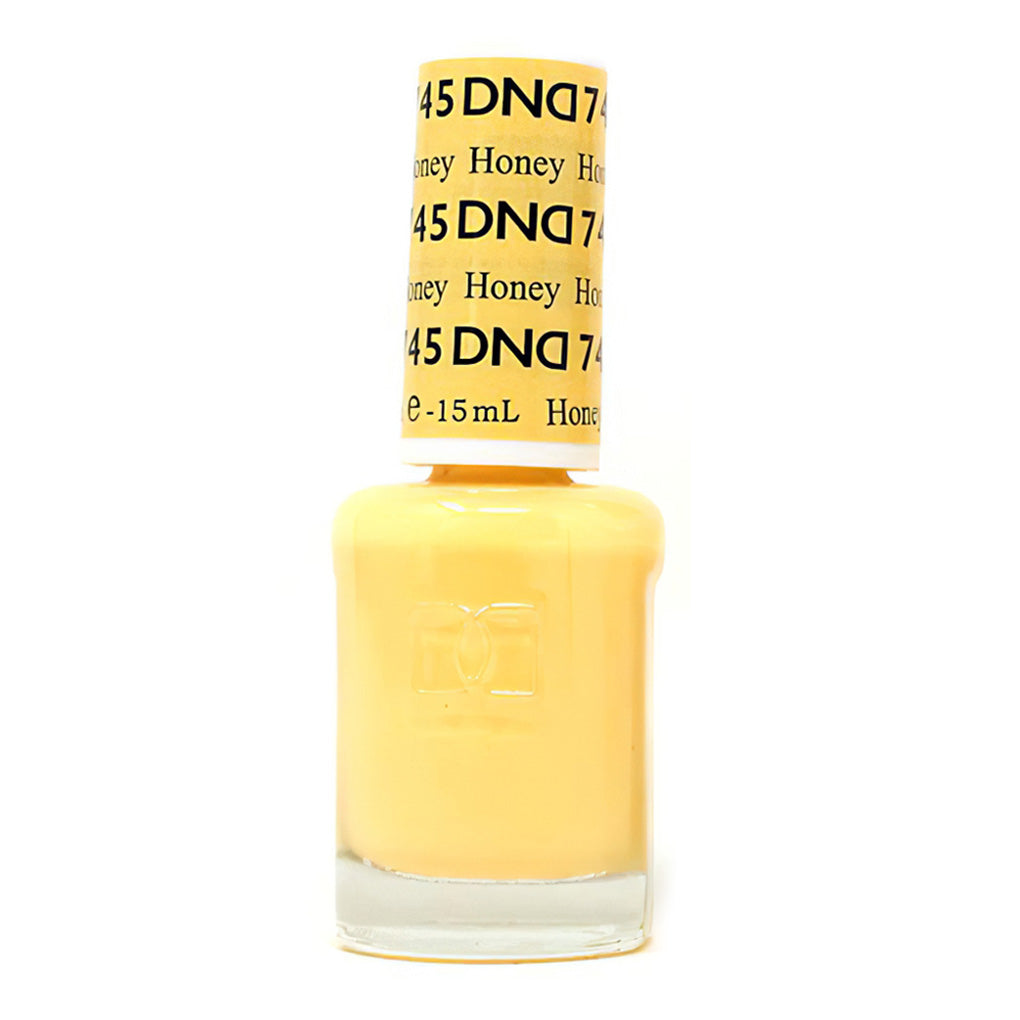 DND Gel Nail Polish Duo - 745 Yellow Colors - Honey