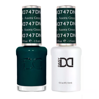 DND Gel Nail Polish - 747 Aurora Green