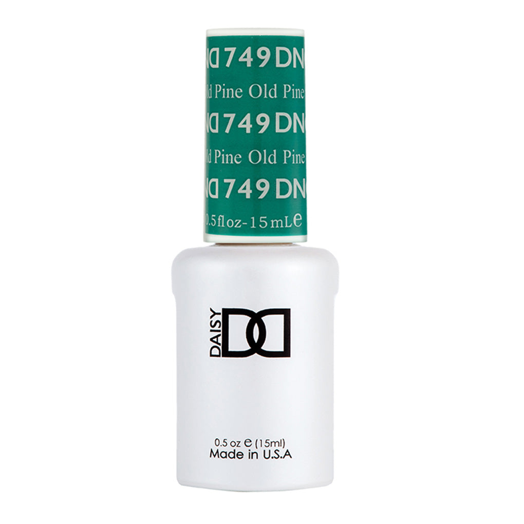 DND Gel Nail Polish Duo - 749 Green Colors - Old Pine