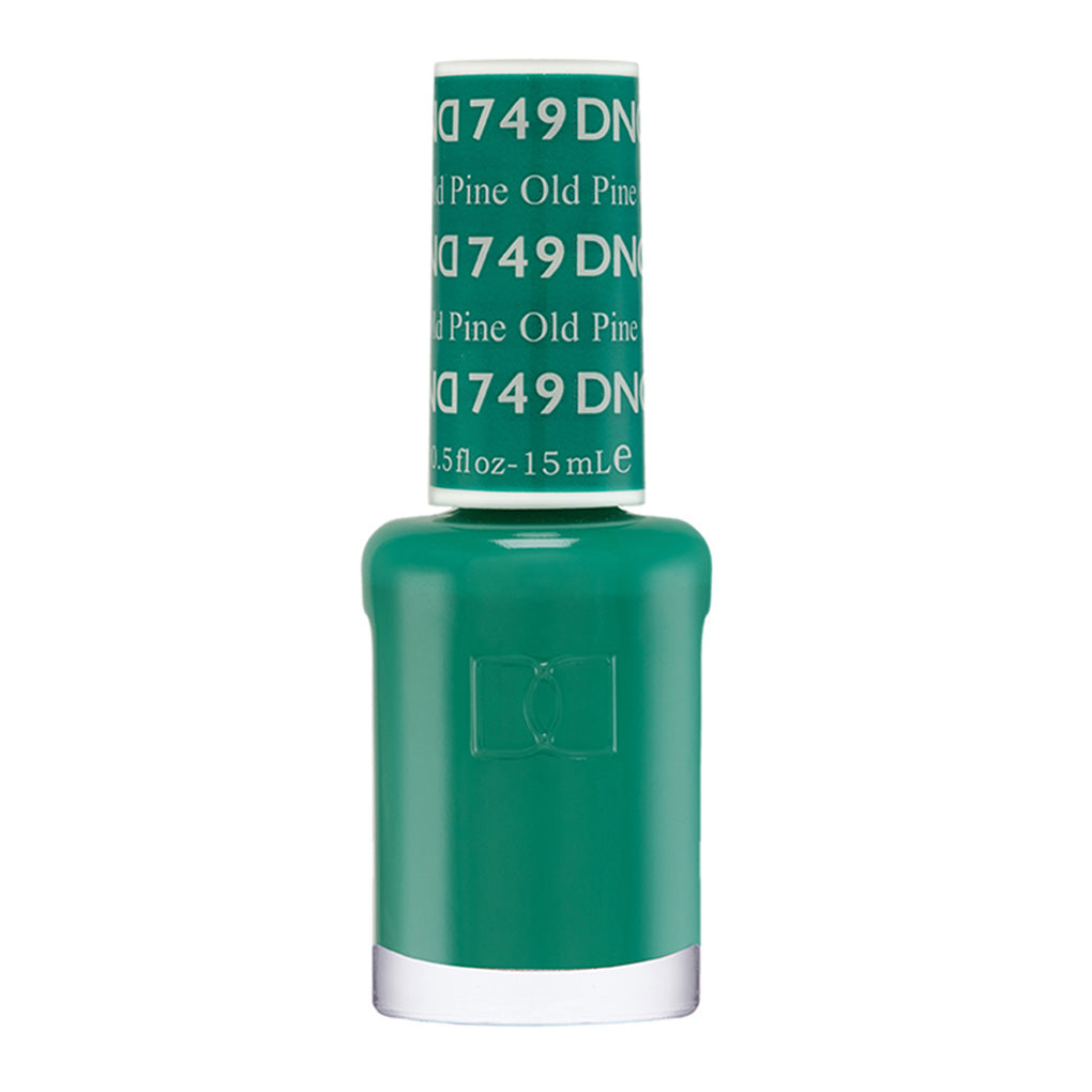 DND Gel Nail Polish Duo - 749 Green Colors - Old Pine
