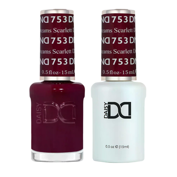 DND Gel Nail Polish - 753 Scarlett Dreams – ND Nails Supply