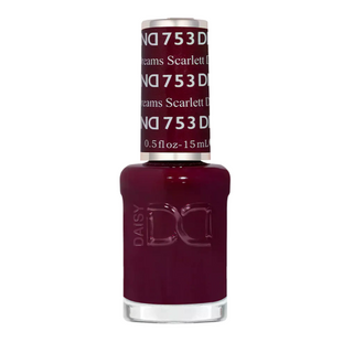 DND Nail Lacquer - 753 Scarlett Dreams
