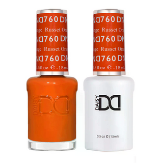 DND Gel Nail Polish - 760 Russet Orange