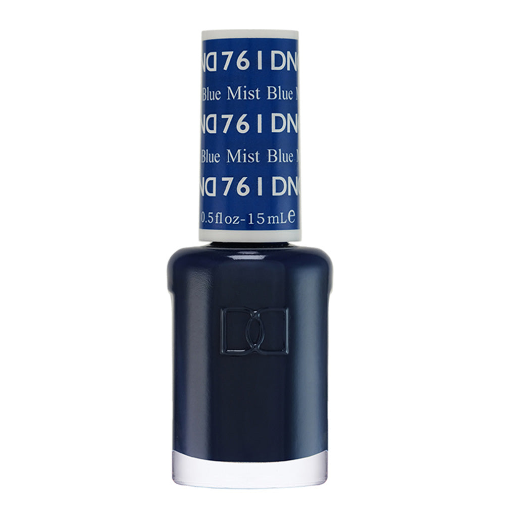 DND Gel Nail Polish Duo - 761 Blue Colors - Blue Mist