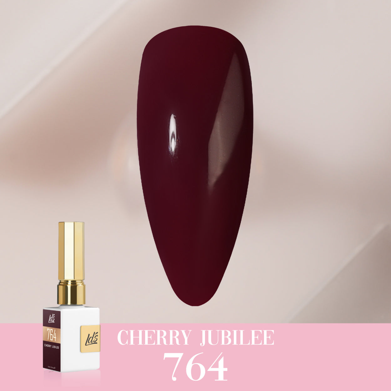 LDS Color Craze Collection - 764 Cherry Jubilee - Gel Polish 0.5oz