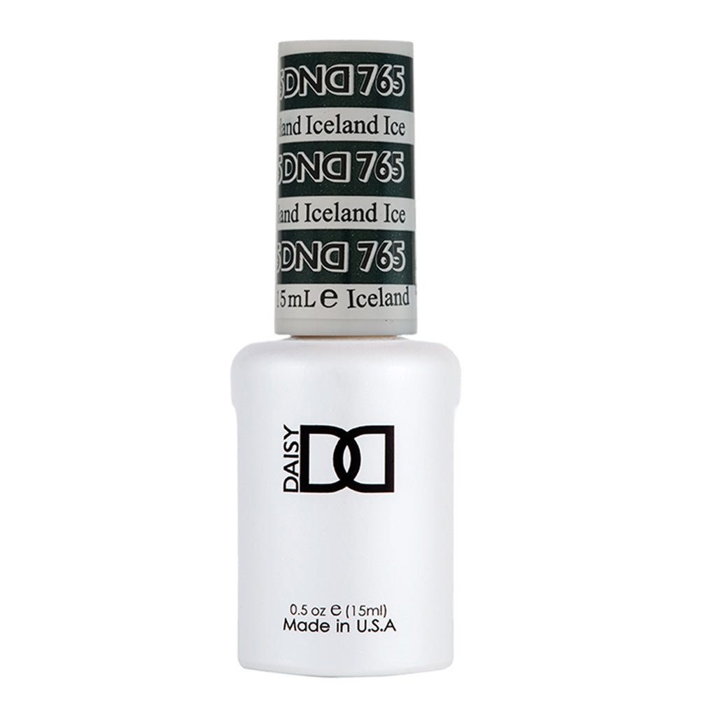 DND Gel Nail Polish Duo - 765 Green Colors - Iceland