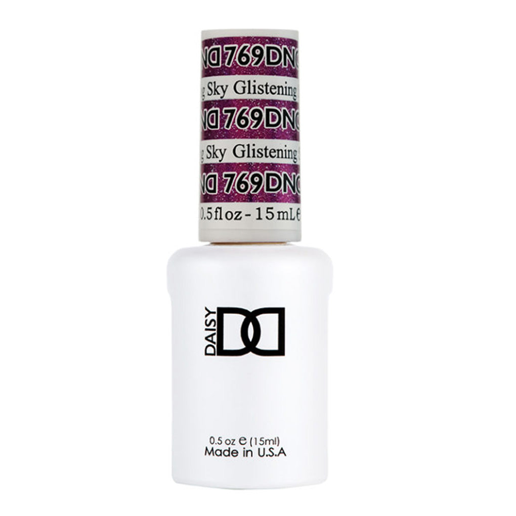 DND Gel Nail Polish Duo - 769 Red Colors - Glistening Sky